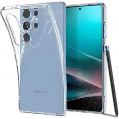 Spigen Liquid Crystal Back Cover Σιλικόνης 0.3mm Διάφανο (Galaxy S25 Ultra)