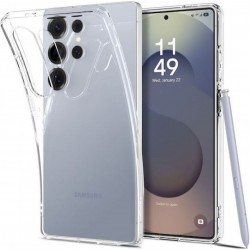 Spigen Liquid Crystal Back Cover Σιλικόνης 0.3mm Διάφανο (Galaxy S25 Ultra)