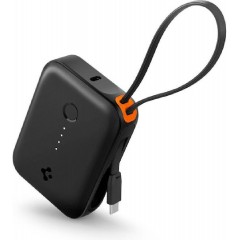 Spigen Power Bank 10000mAh 30W με Θύρα USB-A και Θύρα USB-C EA3010BT Μαύρο
