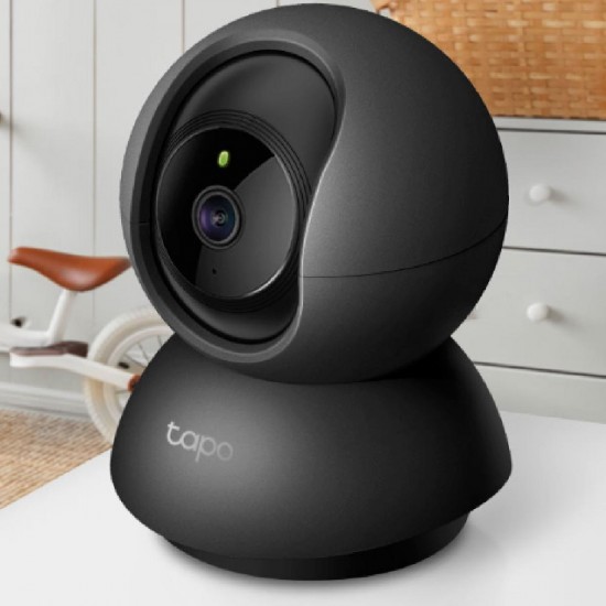 Tp-Link Tapo C201 Pan/Tilt Home Security Wi-Fi Camera 1080p Full HD (1770500227) Black v5.0