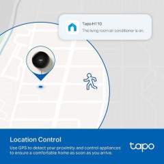 Tp-Link Tapo H110 Smart Smart IR & IoT Hub Universal Remote Control v1.0
