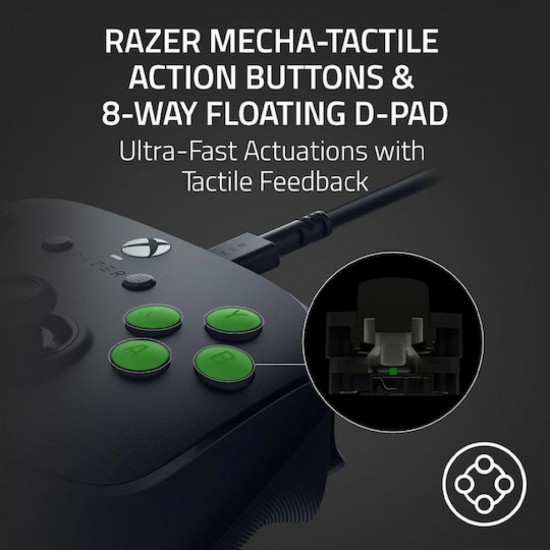 Razer Wolverine V3 Tournament Edition Ενσύρματο Gamepad για PC / Xbox Series (RZ06-05210100-R3M1) Μαύρο