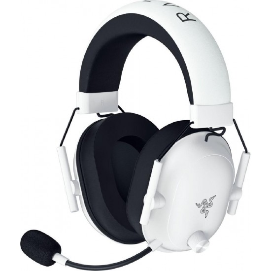 Razer BlackShark V2 HyperSpeed Ασύρματο Over Ear Gaming Headset (RZ04-04960200-R3M1) Λευκό