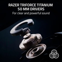 Razer Blackshark V2 Hyperspeed Wireless Ultra-Lightweight Esports Headset (RZ04-04960100-R3M1) Black