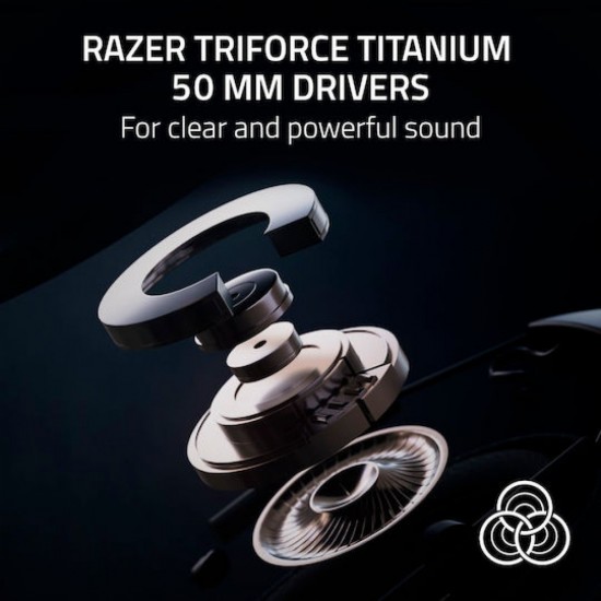 Razer Blackshark V2 Hyperspeed Wireless Ultra-Lightweight Esports Headset (RZ04-04960100-R3M1) Black