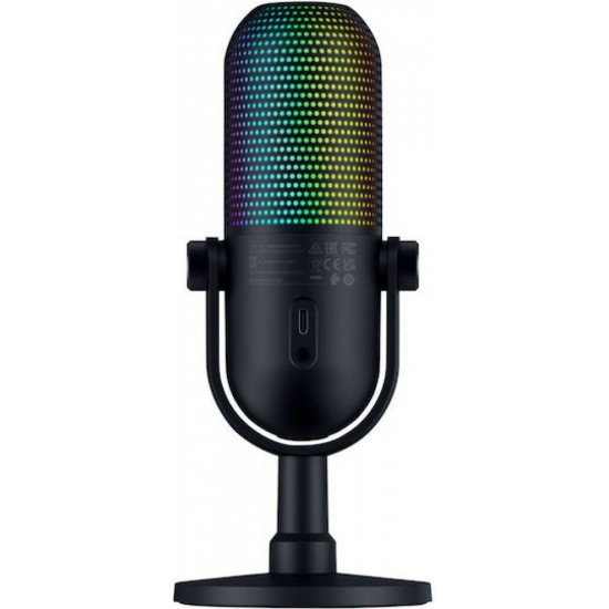Razer Seiren V3 Chroma RGB USB Microphone (RZ19-05060100-R3M1) Black