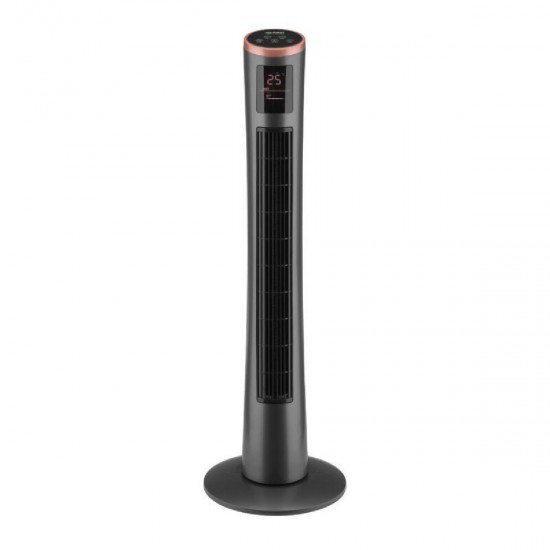 First Austria Ανεμιστήρας Πύργος Δαπέδου 102cm 40W FA-5560-5-GR Μαύρο