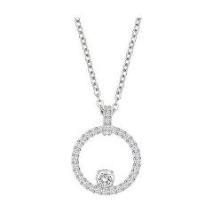 Swarovski Creativity Γυναικείο Κολιέ Γεωμετρικό με Επιμετάλλωση ροδίου (5198686) Λευκό