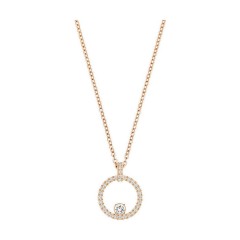 Swarovski Creativity Γυναικείο Κολιέ Γεωμετρικό Επιμετάλλωση σε ροζ χρυσαφί τόνο (5202446) Λευκό