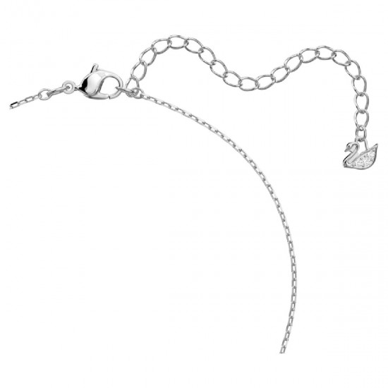 Swarovski Σετ με Κολιέ & Σκουλαρίκια Sparkling Dance Round με Πέτρες (5480485)