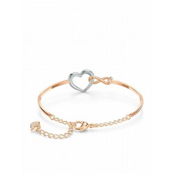 Swarovski Γυναικείο Βραχιόλι Infinity Heart Medium με σχέδιο Άπειρο (5518869)