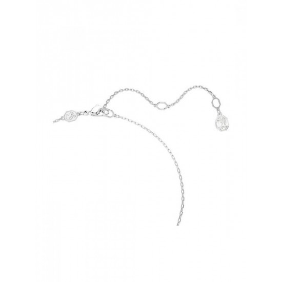 Swarovski Constella Pave Μενταγιόν με Στρογγυλή Κοπή (5692261) Λευκό με Επιμετάλλωση Ροδίου
