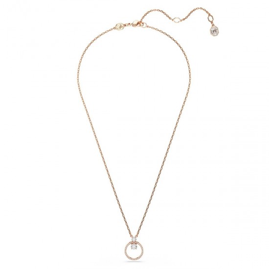 Swarovski Constella Κολιέ (5692266) White Rose Gold Alloy Coating