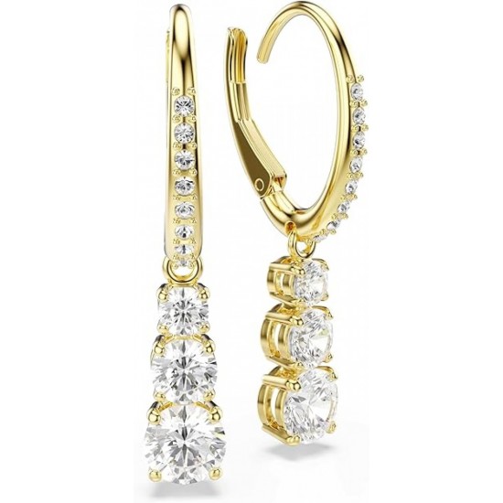 Swarovski Attract Trilogy Round Σκουλαρίκια Κρεμαστά (5723300)