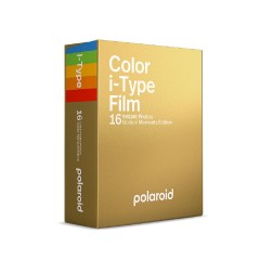 Polaroid Color i-Type Film 16x Instant Photos (6034) Golden Moments Edition