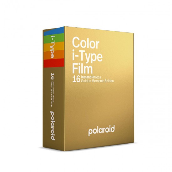 Polaroid Color i-Type Film 16x Instant Photos (6034) Golden Moments Edition