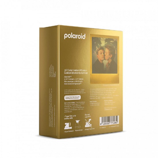Polaroid Color i-Type Film 16x Instant Photos (6034) Golden Moments Edition