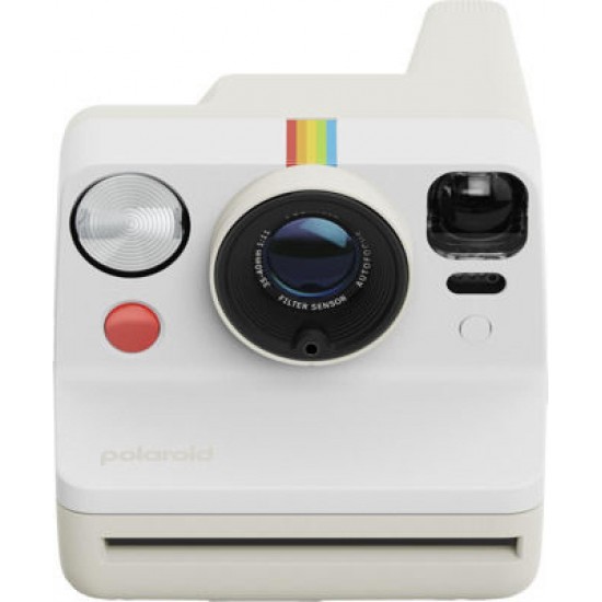 Polaroid Now Gen 3 Instant Φωτογραφική Μηχανή (9155) Pebble White