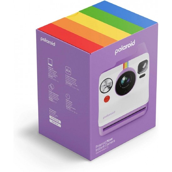 Polaroid Now Gen 3 Instant Φωτογραφική Μηχανή Purple