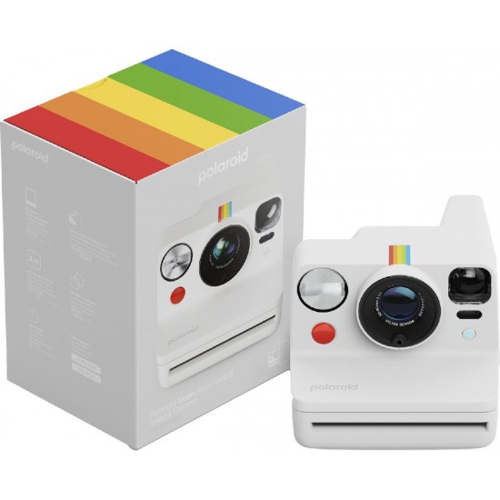 Polaroid Now+ Gen 3 Instant Φωτογραφική Μηχανή White