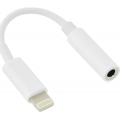 Lamtech Μετατροπέας Lightning male σε 3.5mm female (LAM063005) Λευκό