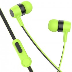 Lamtech Handsfree With Mic 3.5mm Jack Green(LAM021387)