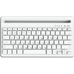 Lamtech BT 5.0 Keyboard with IPAD and mobile stand (LAM022117) GR White