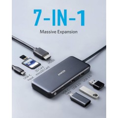 Anker 341 USB-C Hub (7-in-1) A83460A