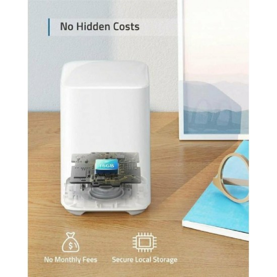 Anker eufyCam 2C ΚΙΤ 3 Ασύρματων Καμερών Full HD με Control Hub, Human detection, Night Vision (T88323D2)