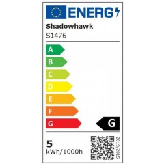 Shadowhawk Επαναφορτιζόμενος Φακός LED IP67 με Μέγιστη Φωτεινότητα 500000lm (S1476)