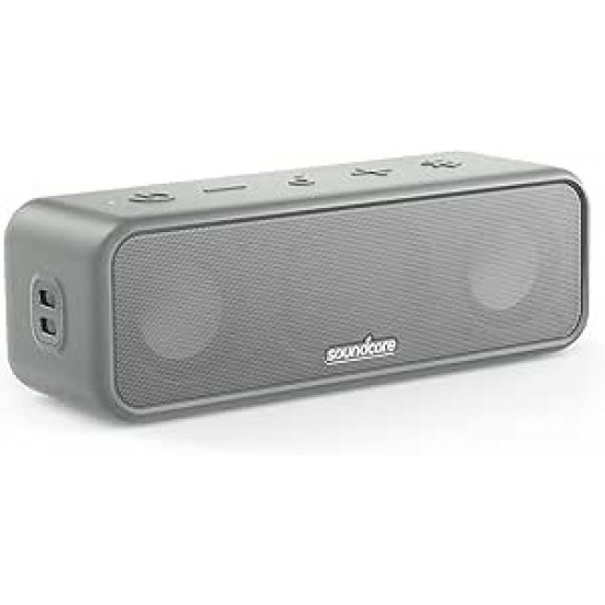 Anker SoundCore 3 Αδιάβροχο Φορητό Ηχείο 16W (A31170A1) Gray