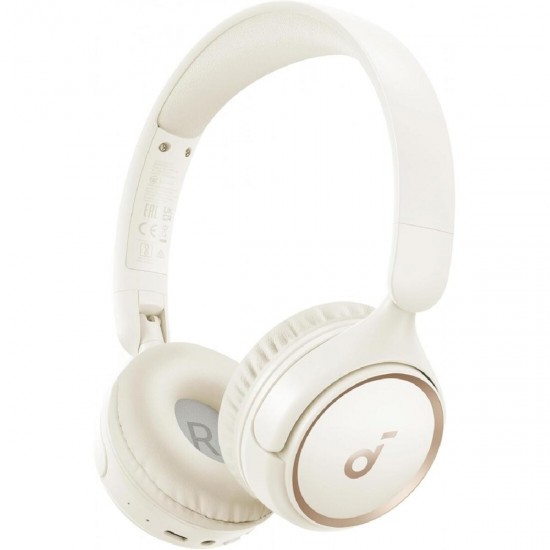 Anker Soundcore H30i Ασύρματα Bluetooth On Ear Ακουστικά (A3012G21) White