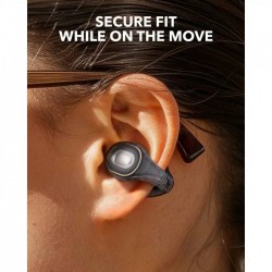 Anker Soundcore C30i Open-Ear Clip-On Earbuds (A3330G11) Black