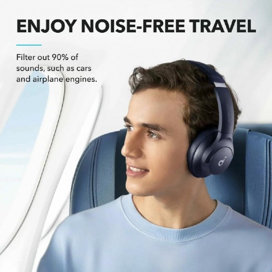 Anker Soundcore Q20i Wireless Noise Cancelling Headphones (A3004G31) Blue