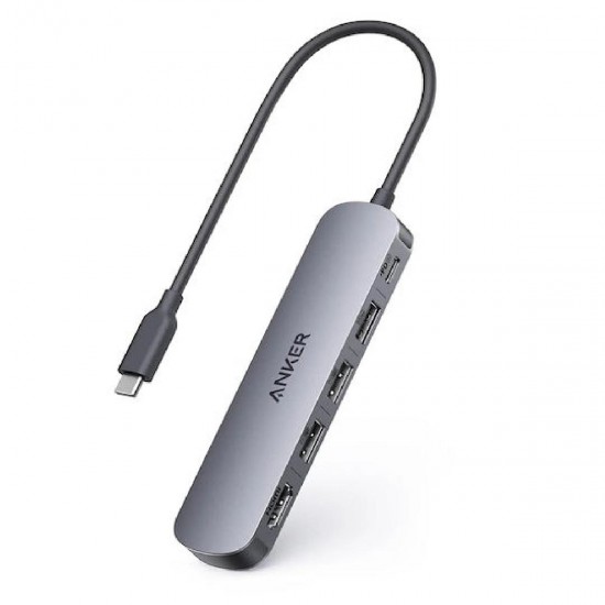 Anker USB-C Docking Station με HDMI 4K PD Μαύρο (A83570A0)