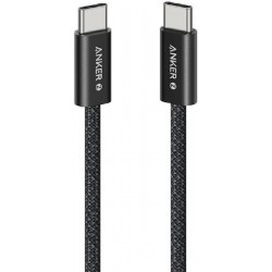 Anker Zolo USB 2.0 Cable USB-C male - USB-C 240W (A8060111) Μαύρο