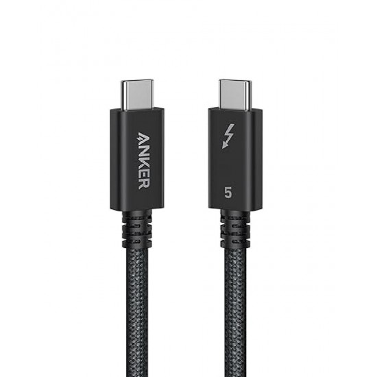Anker Prime Thunderbolt 5 Cable USB C to USB C Cable, 240 W 1m Black