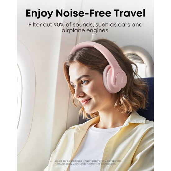 Anker Soundcore Q20i Wireless Noise Cancelling Headphones (A3004G52) Pink