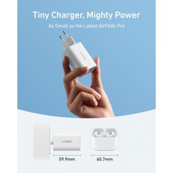 Anker Nano Charger (100W) with USB-C Cable (B2679321) White