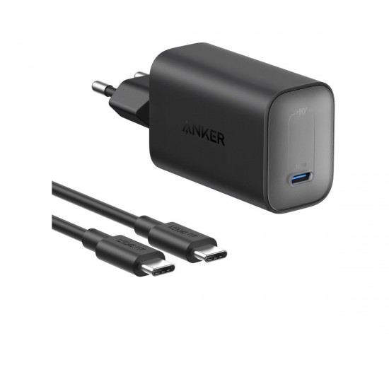 Anker Nano Charger (100W) with USB-C Cable (B2679311) Black