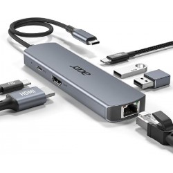 Acer 6-in-1 USB C Hub ODK5D0 Γκρι