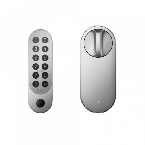 Aqara U200 Smart Retrofit Door Lock Matter Compatible Silver